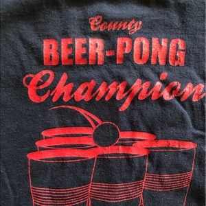 🐝3/$15 Beer Pong Champion shirt